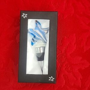 Murano glass wine stopper